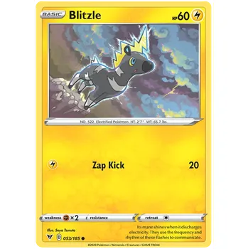 Karetní hra Pokémon TCG Blitzle 053/185