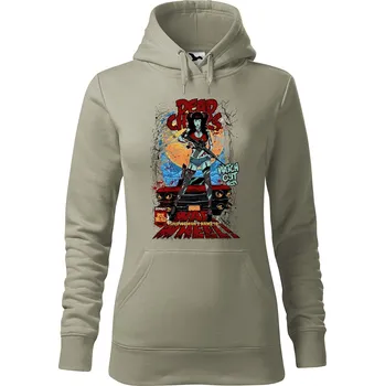 Pánská mikina Dámská mikina War wheel Velikost (žena): 2XL, Vyberte barvu: Světlá khaki