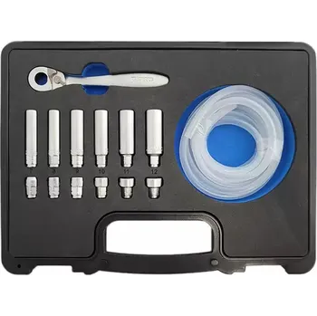 Nářadí pro automobil klíče na odvzdušnění brzd, sada 14 dílů - 100-08598