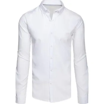 Pánská košile Elegantní pánská košile bílá