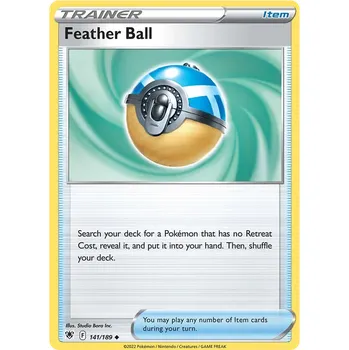 Karetní hra Pokémon TCG Feather Ball 141/189