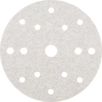 Brusný kotouč Rhodius brusný papír - výsek Alpha Line KSP15 White V, průměr 150 mm se suchým zipem, zrnitost 60, korund - 053-305977