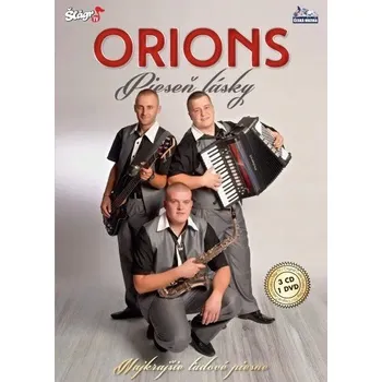 Zahraniční hudba Orions - Pieseň lásky - 3CD+DVD
