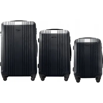 Wings Sada pevných kufrů z ABS KST01-3KPL-R.GOLD, 198 l