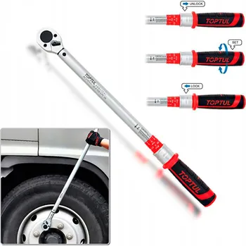 Klíč DYNAMOMETRICKÝ KLÍČ 3/8" x 340 mm 10-60 Nm TOPTUL ANBV1206