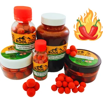 Dámská erotická souprava ROOL Pikantní set FEFERONKA s dipem