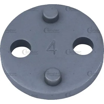 Nářadí pro automobil Condor adaptér 2 kolíkový č.4 k sadám 100-01857, 100-00794, 100-00795, univerzální - 100-01857-4