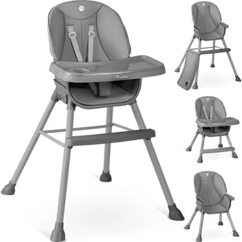 Jídelní židlička Dětská jídelní židlička Nukido Tilo šedá (701001)