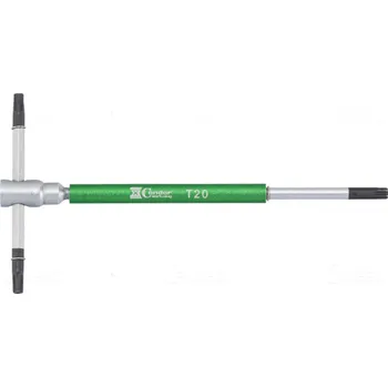 Ruční nářadí Condor klíč zástrčný Torx T15 x 125 mm, přestavitelná T-rukojeť a kluzná rukojeť - 100-06143