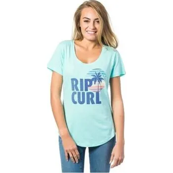 Tričko Rip Curl SUN AND SURF TEE Frozen velikost S