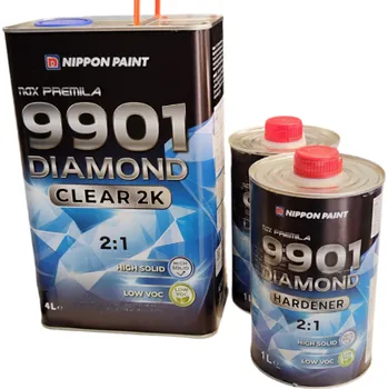 Lak na dřevo Bezbarvý lak VOC NIPPON DIAMOND 9901 2:1 4L