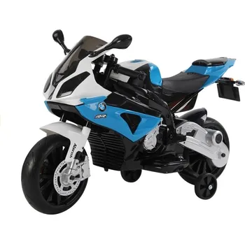 Dětské elektrovozidlo Mamido Dětská elektrická motorka BMW S1000RR Maxi modrá
