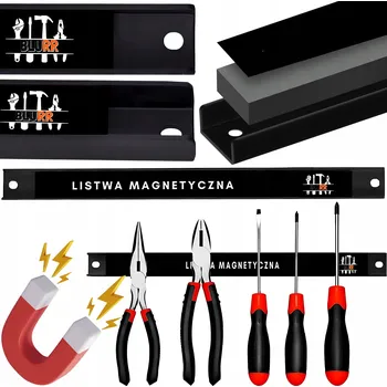 Stojan na nože Magnetická lišta Blurr do dílny na nářadí, délka 30 cm