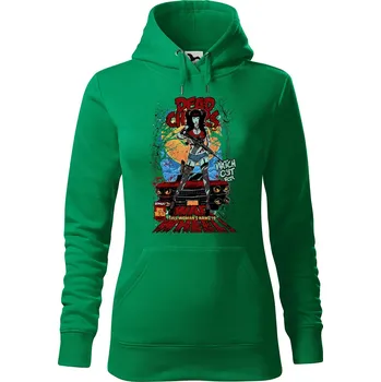 Pánská mikina Dámská mikina War wheel Velikost (žena): XL, Vyberte barvu: Středně zelená