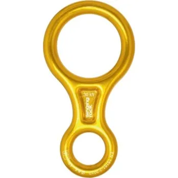 Lezecký doplněk Singing Rock M 25KN osma slaňovací, žlutá, M