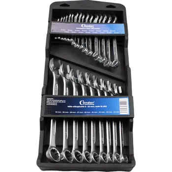 Ruční nářadí Triumf klíče očkoploché 6 - 32 mm, sada 25 dílů, v plastovém pořadači - 100-04072