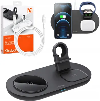 Sluchátka Dokovací stanice Mcdodo CH-7061 pro Apple, černá