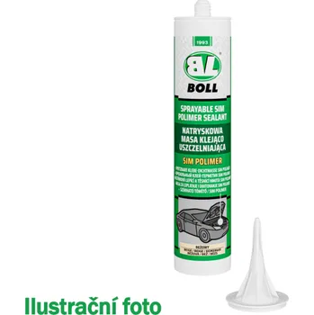 Karosářský tmel BOLL Nástřiková lepící a těsnící hmota SIM Polimer 290ml, 0070109