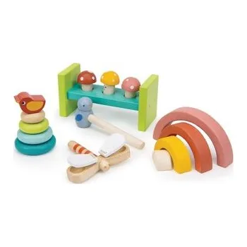 Dřevěná hračka Zestaw pierwszych instrumentów Muzyczny Ogród