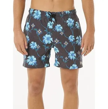 Dámské plavky Plavky Rip Curl SURF REVIVAL FLORAL VOLLEY Black velikost L