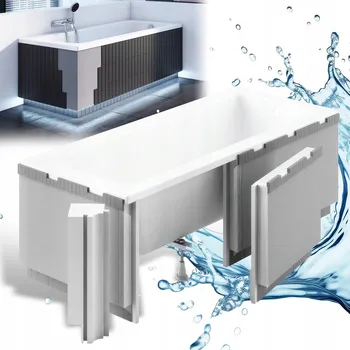 Vana Podomítkové těleso pro obdélníkovou vanu Schedpol 170 x 58 cm