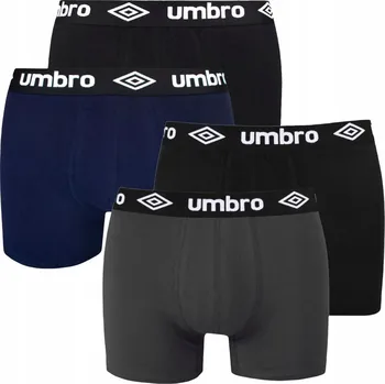 Pánské oblečení Umbro Pánské boxerky sada 4 kusy bavlněné BM560 Velikost M