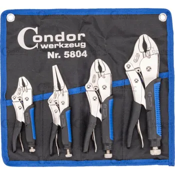 Dílna Condor kleště upínací "grip", sada 4 díly - 100-06322