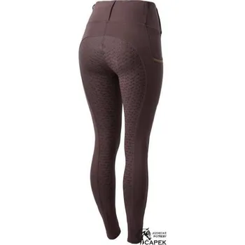 Jezdecké kalhoty Legíny Horze -LUCINDA- - Hnědá - 42