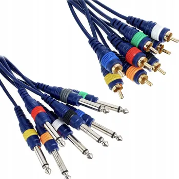 Audio kabel Kabel RCA - jack 6,3 mm The Sssnake MPR8030 3 m