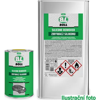 Ředidlo BOLL Čistič silikonu, odstraňovač silikonového oleje 5l, 0030021
