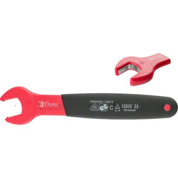 Ruční nářadí Condor klíč plochý 7 mm, jednostranný, izolovaný, VDE do 1000 V - 100-08412