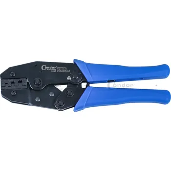 Dílna Condor kleště konektorové na neizolované konektory, ráčnové, průřez 0,5 - 6 mm2 - 100-00651