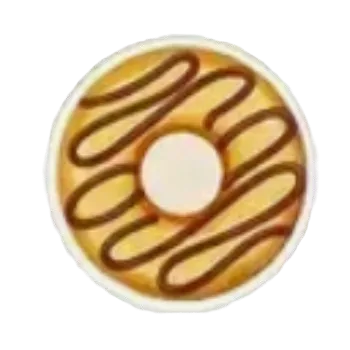 samolepka Samolepky - donaty II (sada 5 ks)