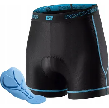 Cyklistické kalhoty Cyklistické spodní prádlo s vložkou pro silniční a MTB kola ROCKBROS kraťasy 2022000603 vel. M
