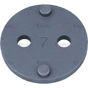 Nářadí pro automobil Condor adaptér 2 kolíkový č.7 k sadám 100-01857, 100-00794, 100-00795, univerzální - 100-01857-7