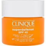Clinique Superdefense Multi-Correcting SPF40 osvěžující gelový krém 50 ml pro ženy