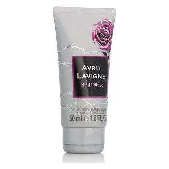 Sprchový gel Avril Lavigne Wild Rose parfémovaný sprchový gel 50 ml pro ženy