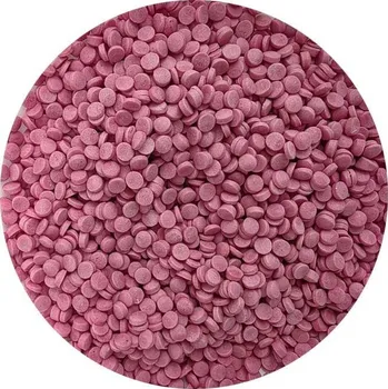 Jedlá dekorace na dort Cukrové zdobení růžové konfety 80g - I LOVE CAKES