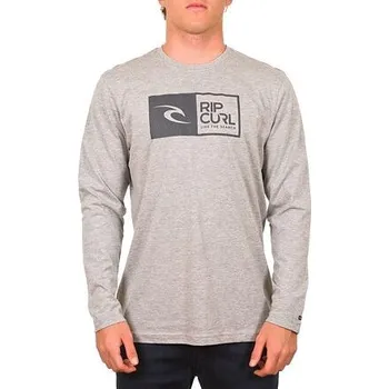 Tričko Rip Curl RIPAWATU L/S TEE Cement Marle velikost XL