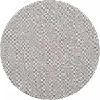 Hans Home Kusový koberec Loom 4300 Silver kruh - 120x120 (průměr) kruh