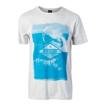 Pánské tričko Tričko Rip Curl SURFERS TEE White Marle velikost S