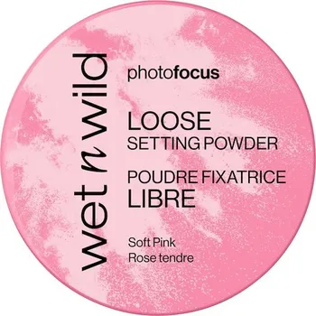 Přípravek na tvář wet-n-wild Oblicej PowderSypký nastavovací pudr Photo Focus Soft Pink 20 g (10 250,00 Kč / 1 kg)