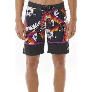 Dámské plavky Plavky Rip Curl MIRAGE SURF REVIVAL HOFFMAN Black velikost 32