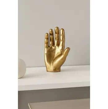 Váza KARE Design Dekorace Ruka Mano Zlatá 35cm