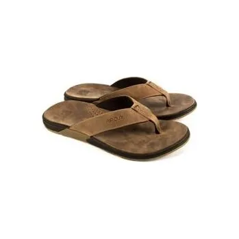 Dámské žabky žabky Rip Curl ULTIMATE LEATHER Brown velikost 41.0