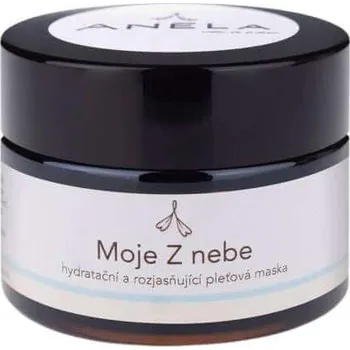 Pleťová maska Anela Moje Z Nebe hydratační a rozjasňující maska 15 ml