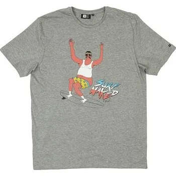 Pánské oblečení Tričko Rip Curl BIG WAVE HUNTER TEE Beton Marle velikost XL