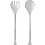 Bloomingville Salátový příbor Kinnie Silver