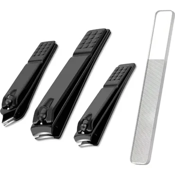 Sada nůžky a kleštičky na nehty proti záděrům bez stříkání | manikúrní sada, pedikúra sada - 01