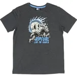 Tričko Rip Curl BONES SS TEE Black Marled velikost 14